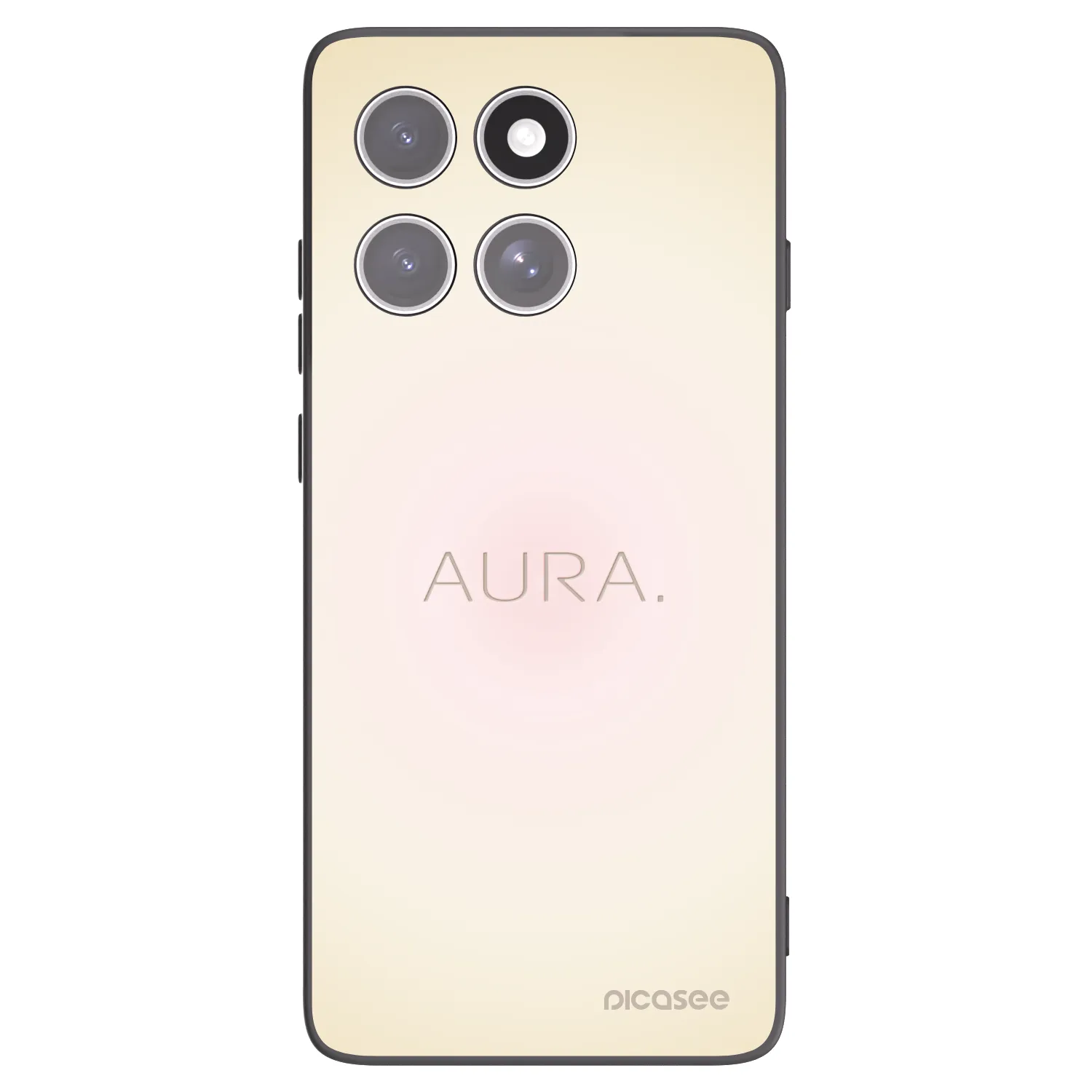 Picasee silikonový černý obal pro Motorola Edge 60 Fusion - Aura