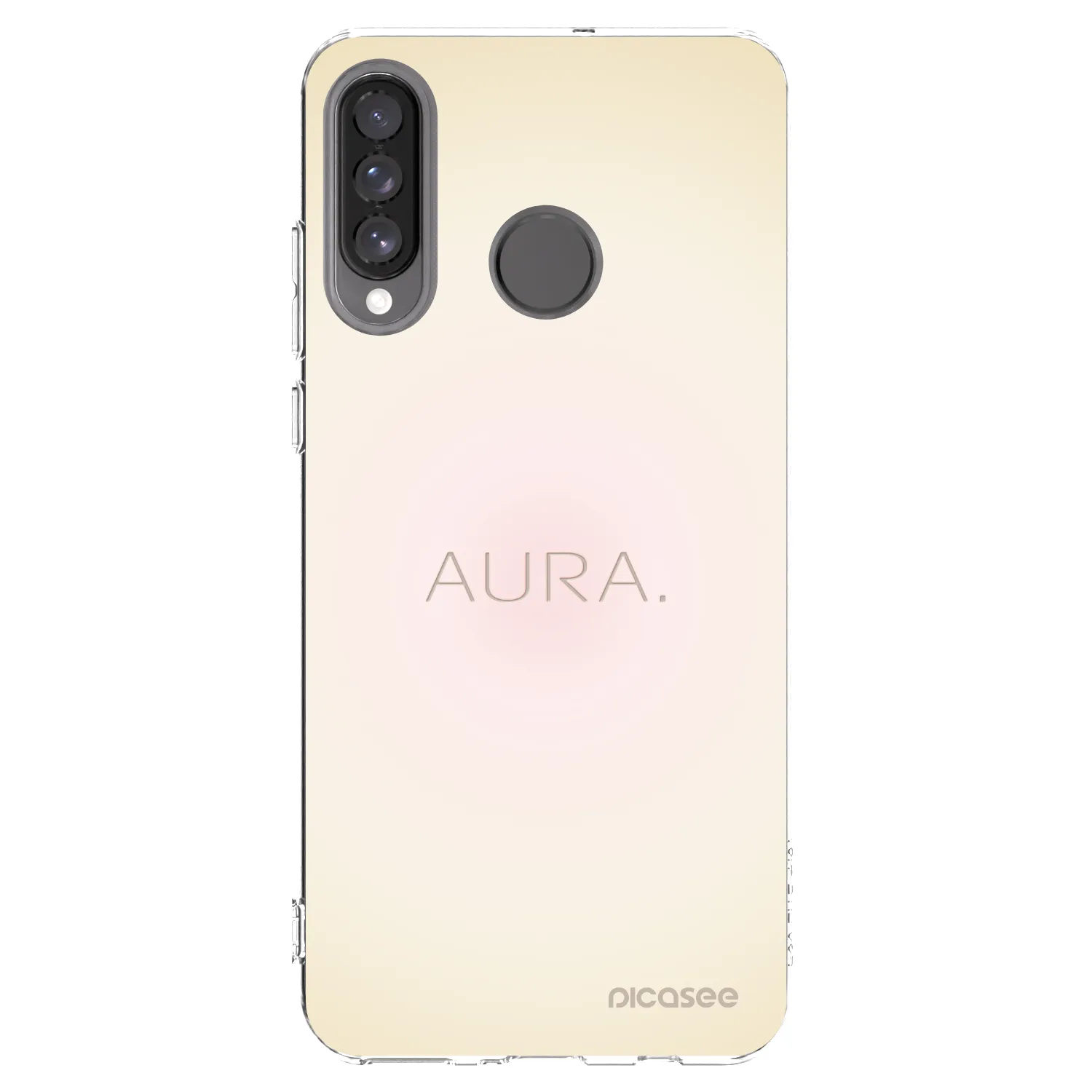 Picasee silikonový průhledný obal pro Huawei P30 Lite - Aura