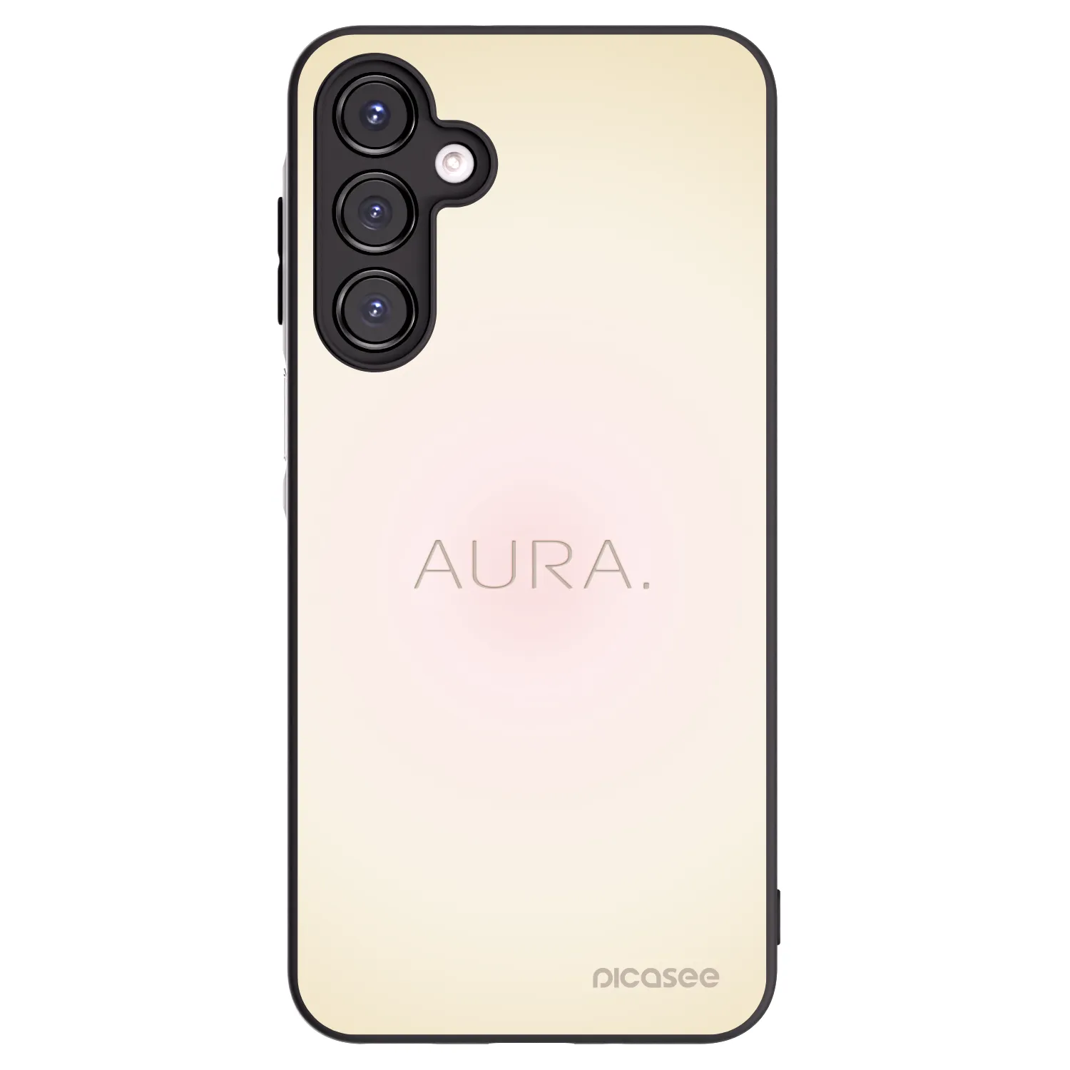 Picasee silikonový černý obal pro Samsung Galaxy A16 4G - Aura