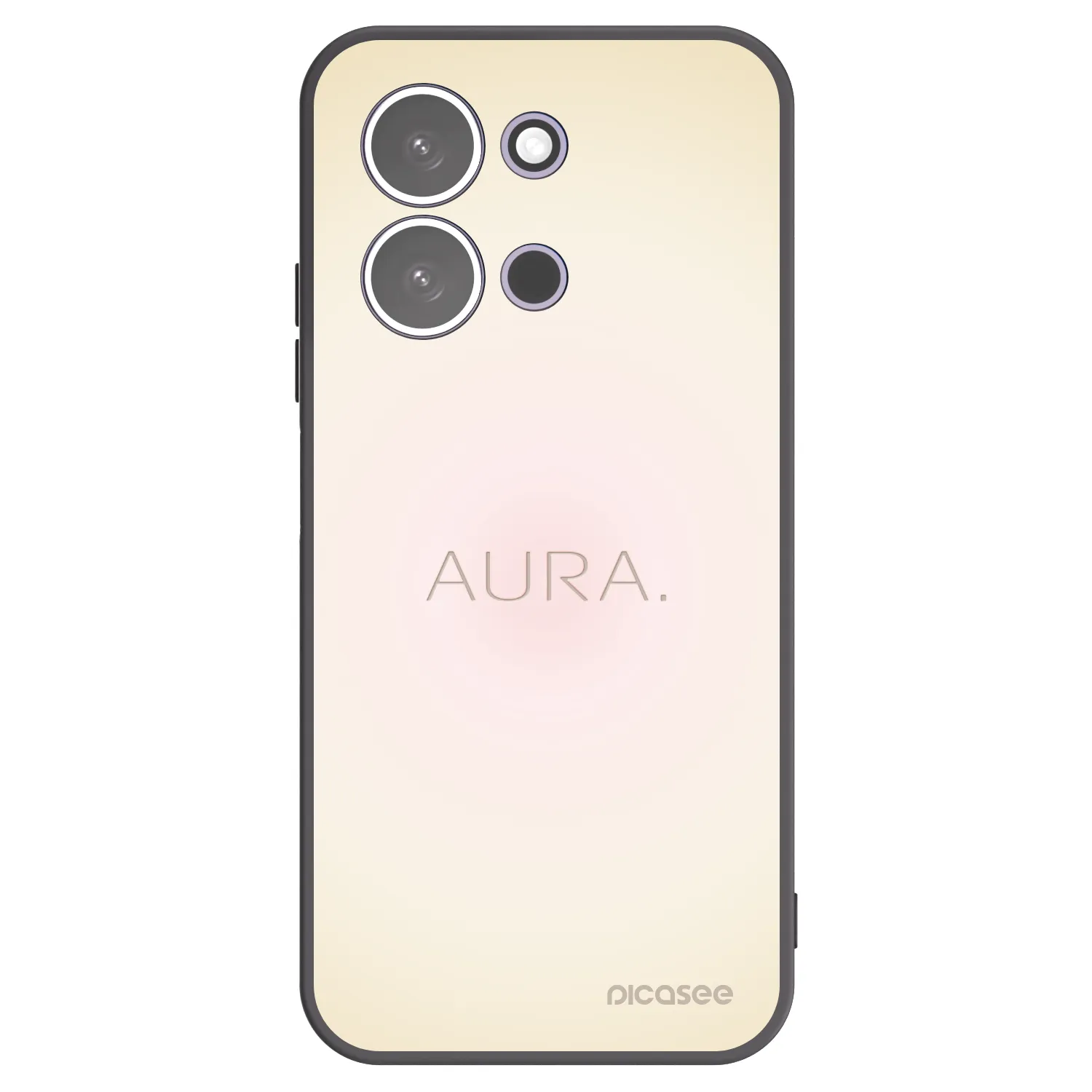 Picasee silikonový černý obal pro Xiaomi Redmi 15C 5G - Aura