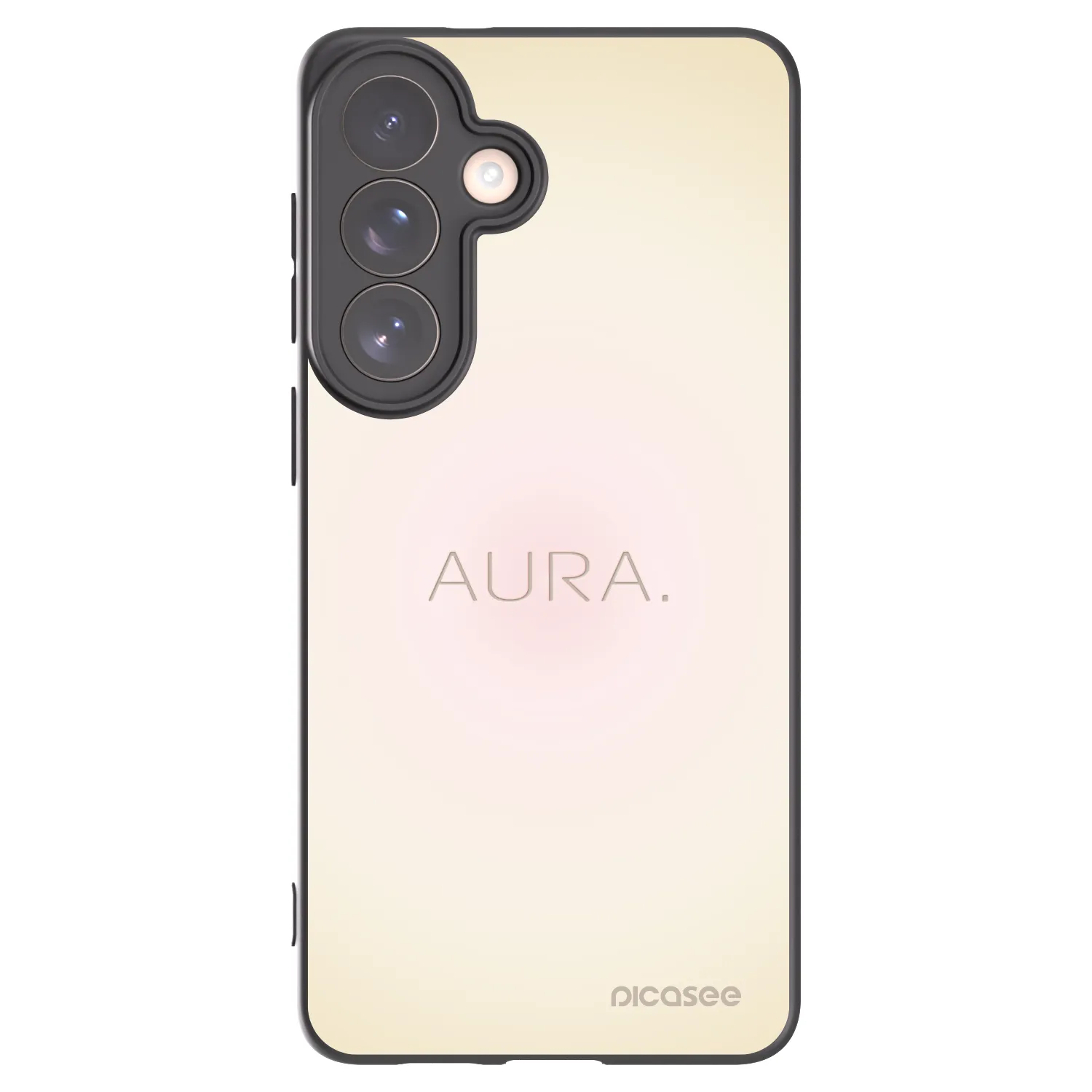 Picasee silikonový černý obal pro Samsung Galaxy S26+ - Aura