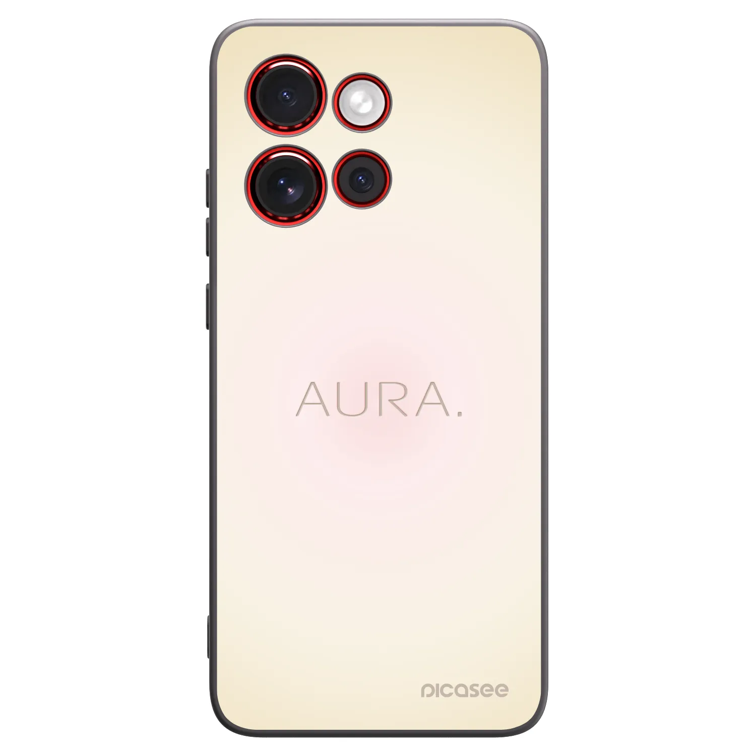 Picasee silikonový černý obal pro Motorola Edge 60 Neo 5G - Aura