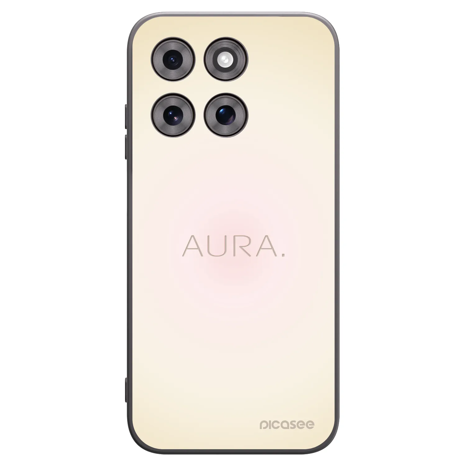 Picasee silikonový černý obal pro Motorola Moto G77 - Aura