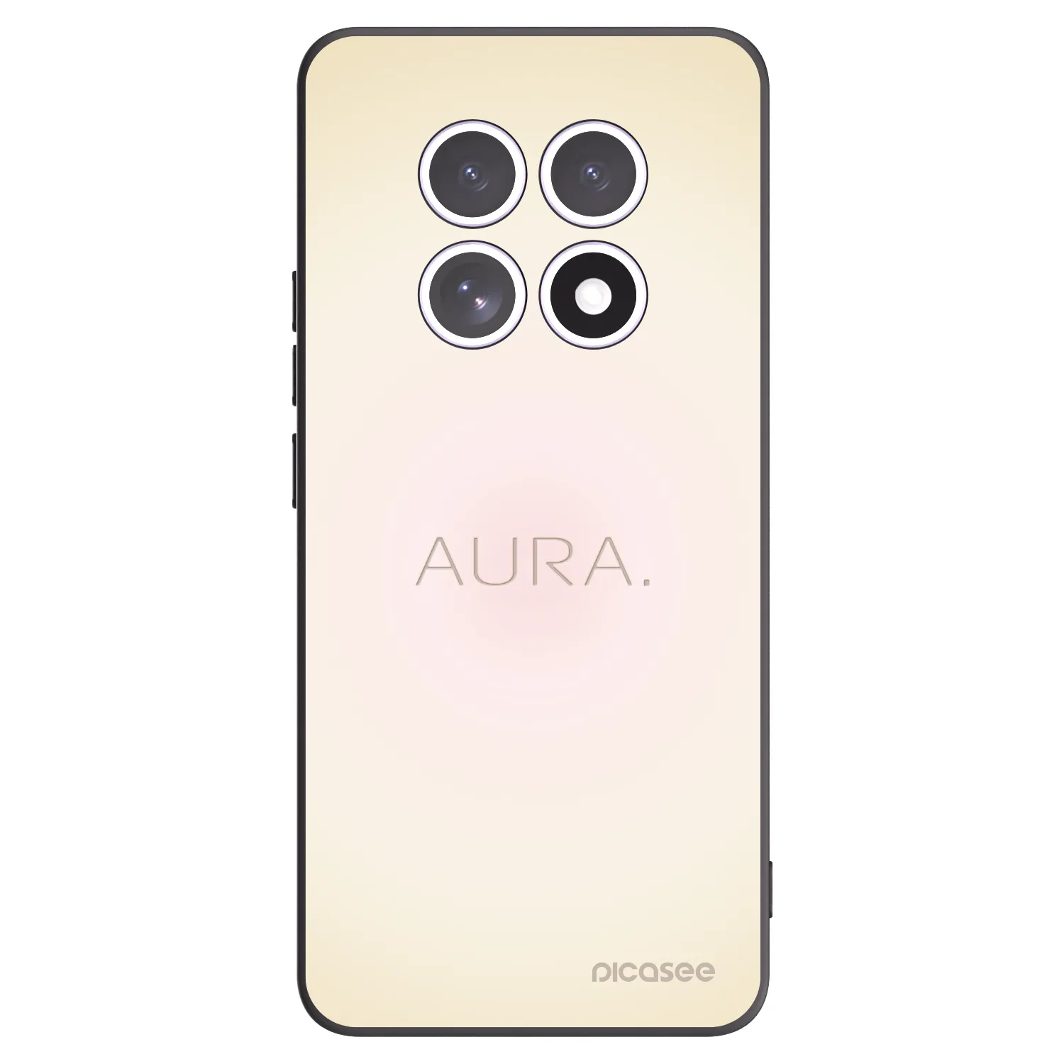 Picasee silikonový černý obal pro Xiaomi Redmi Note 15 5G - Aura