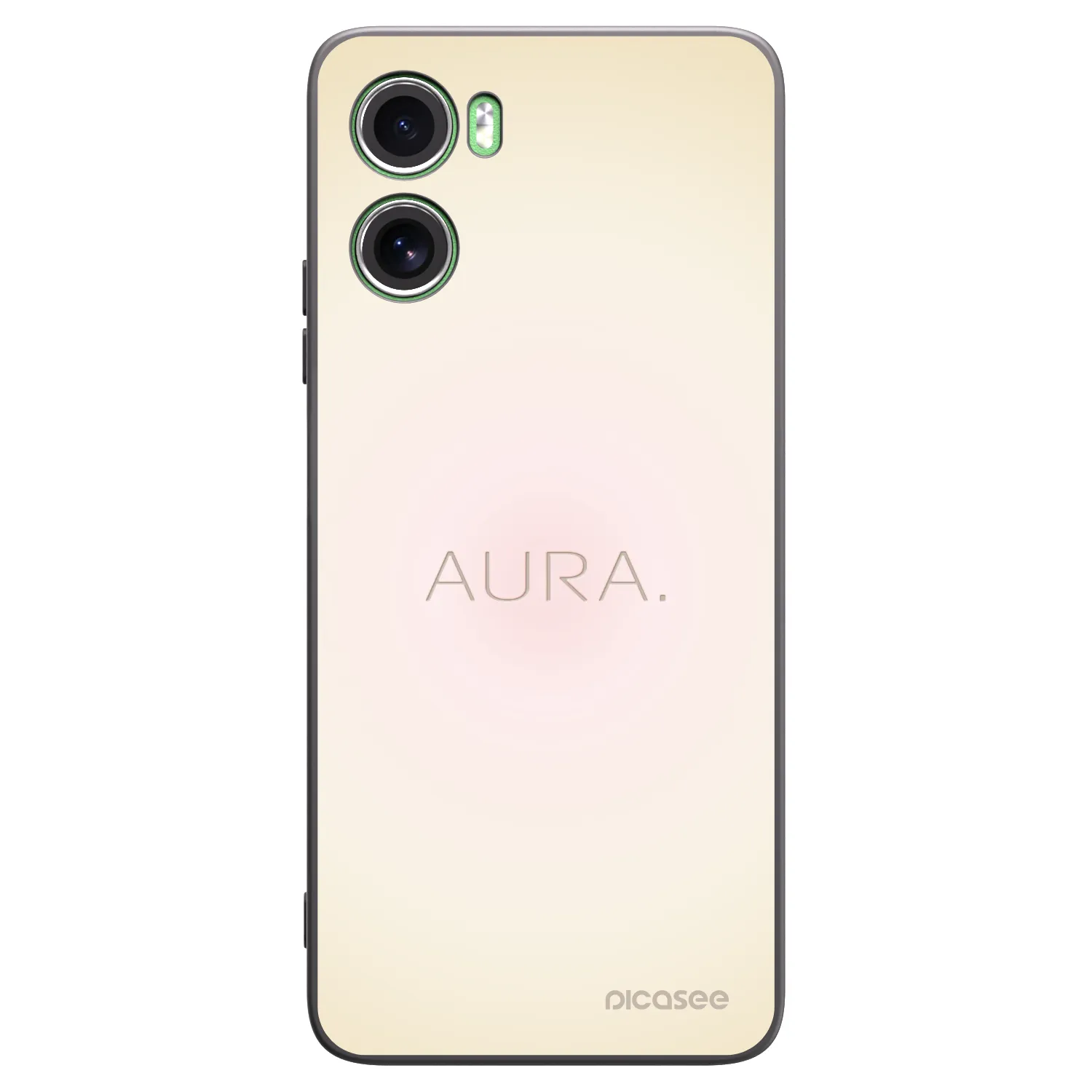 Picasee silikonový černý obal pro Motorola Moto G06 - Aura