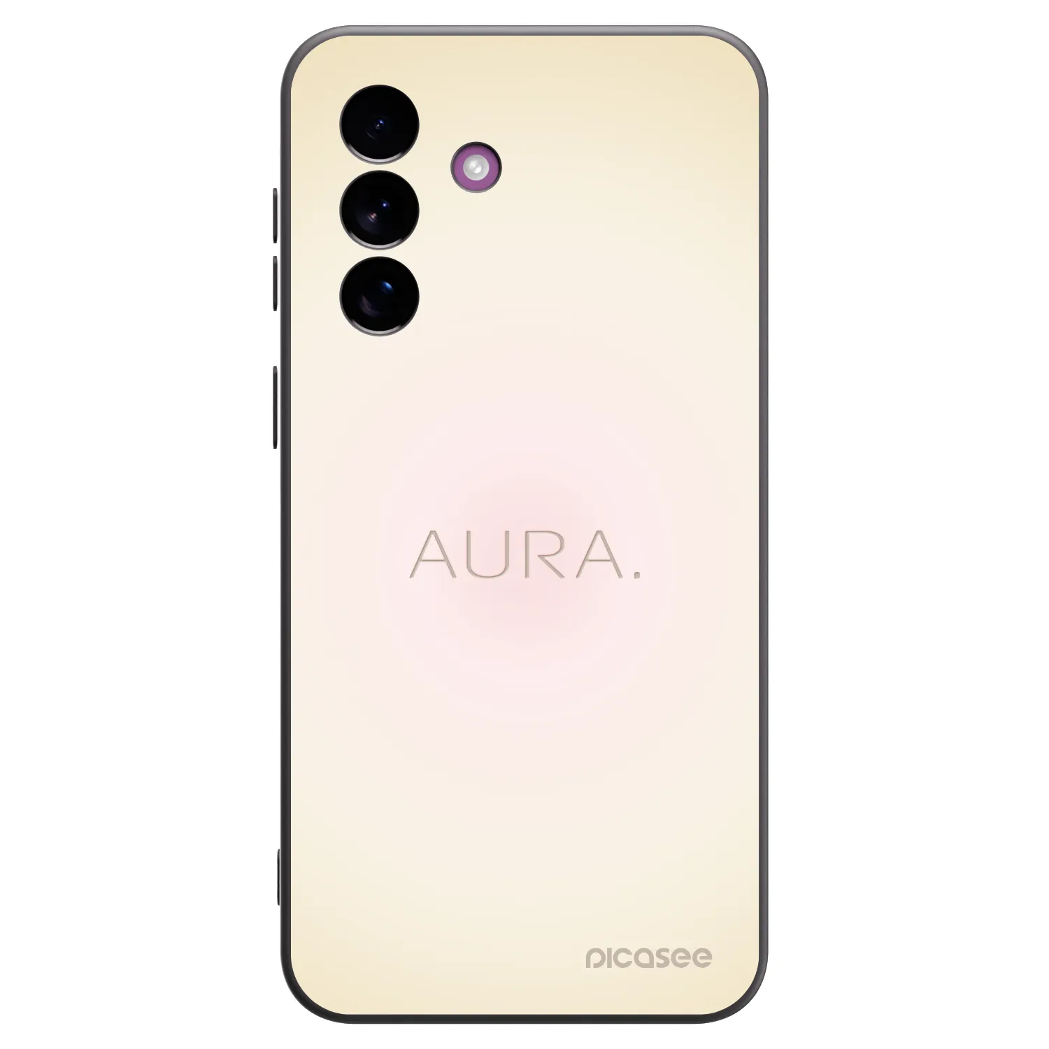 Picasee silikonový černý obal pro Samsung Galaxy A37 - Aura