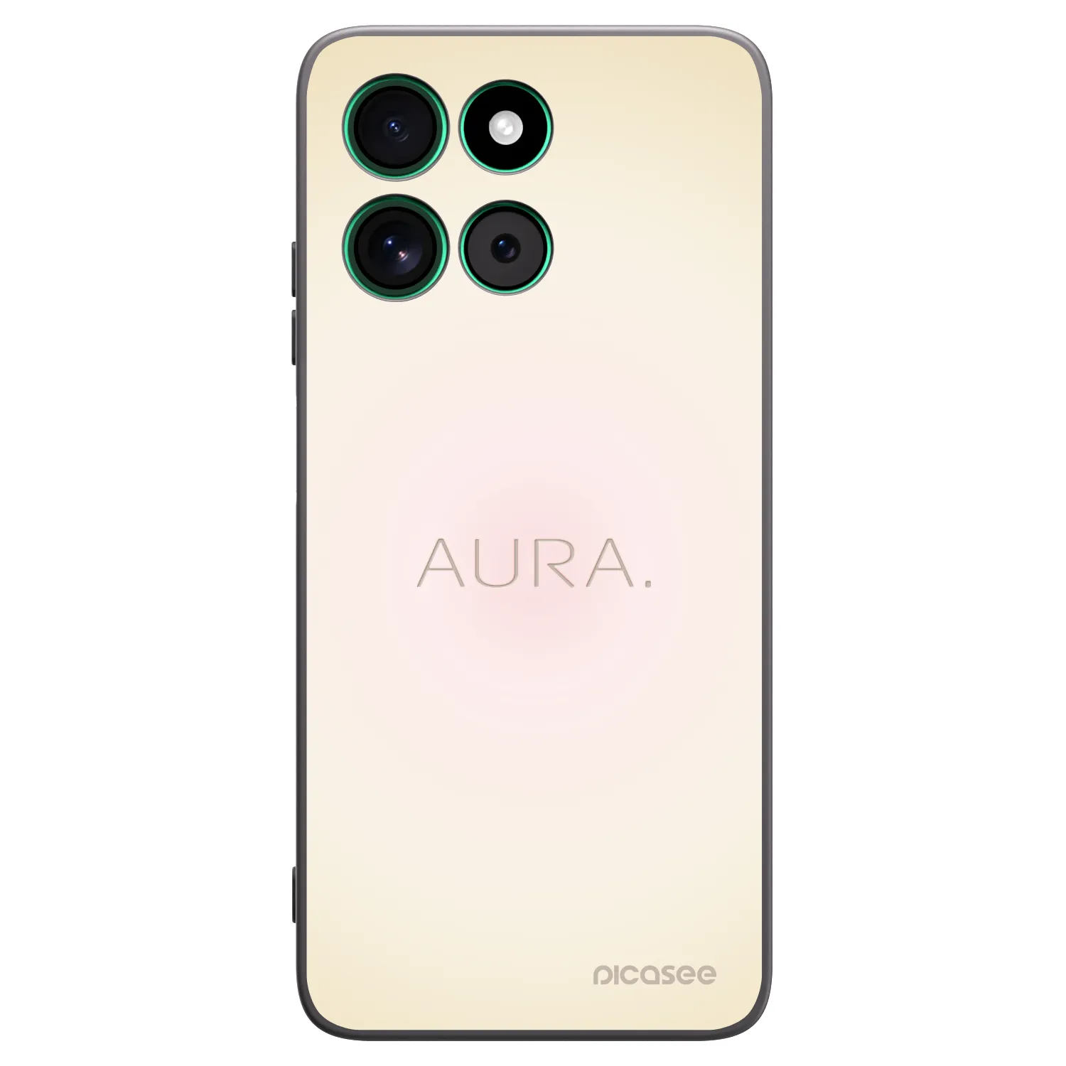 Picasee silikonový černý obal pro Motorola Moto G57 Power - Aura