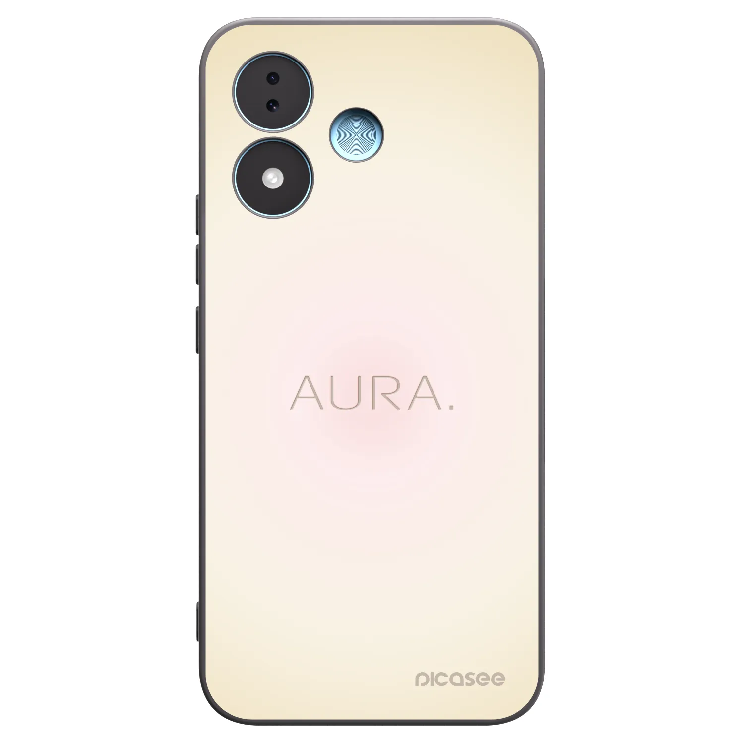 Picasee silikonový černý obal pro Xiaomi Redmi Note 17 5G - Aura
