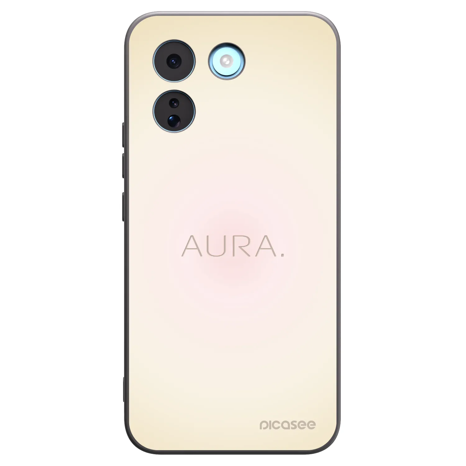 Picasee silikonový černý obal pro Xiaomi Redmi Note 17 Pro MAX 5G - Aura
