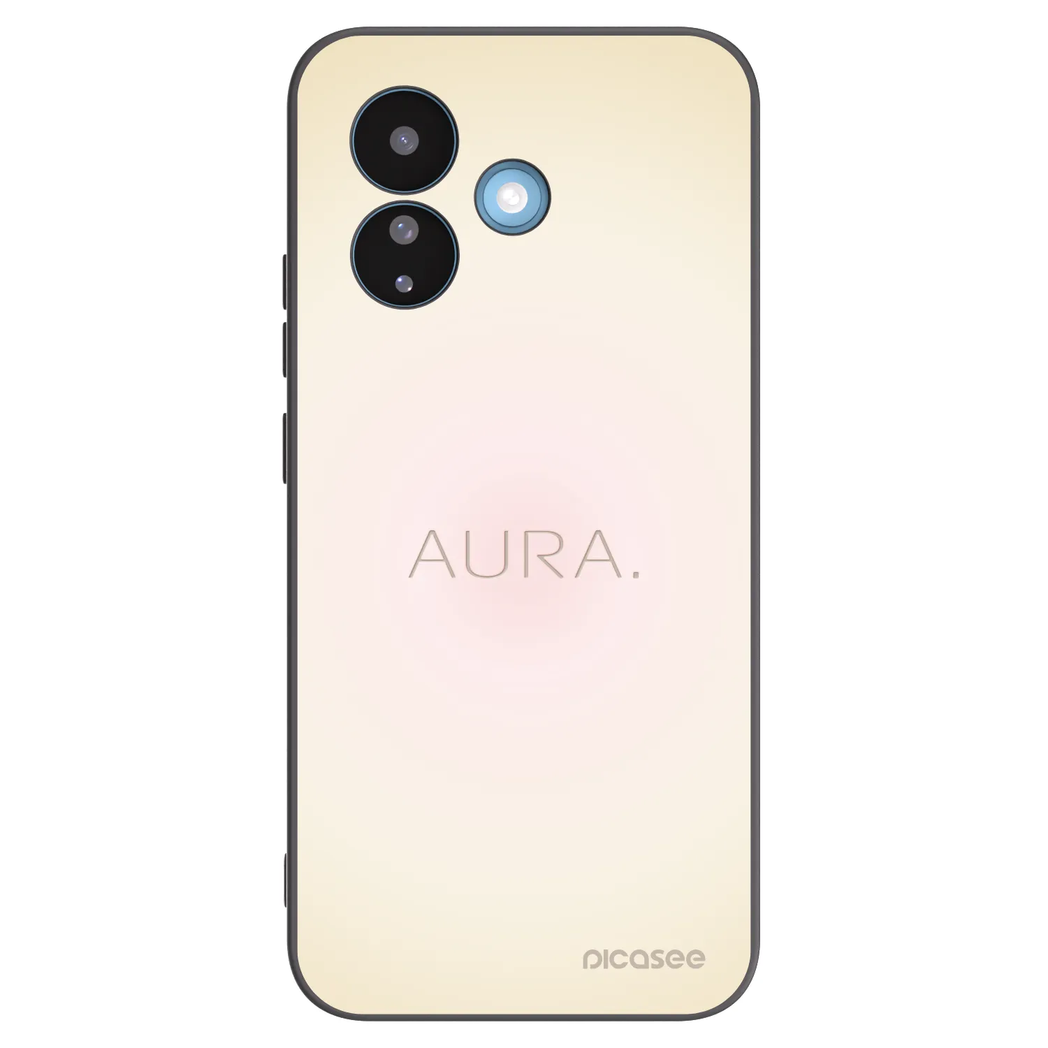 Picasee silikonový černý obal pro Xiaomi Redmi Note 17 Pro 5G - Aura