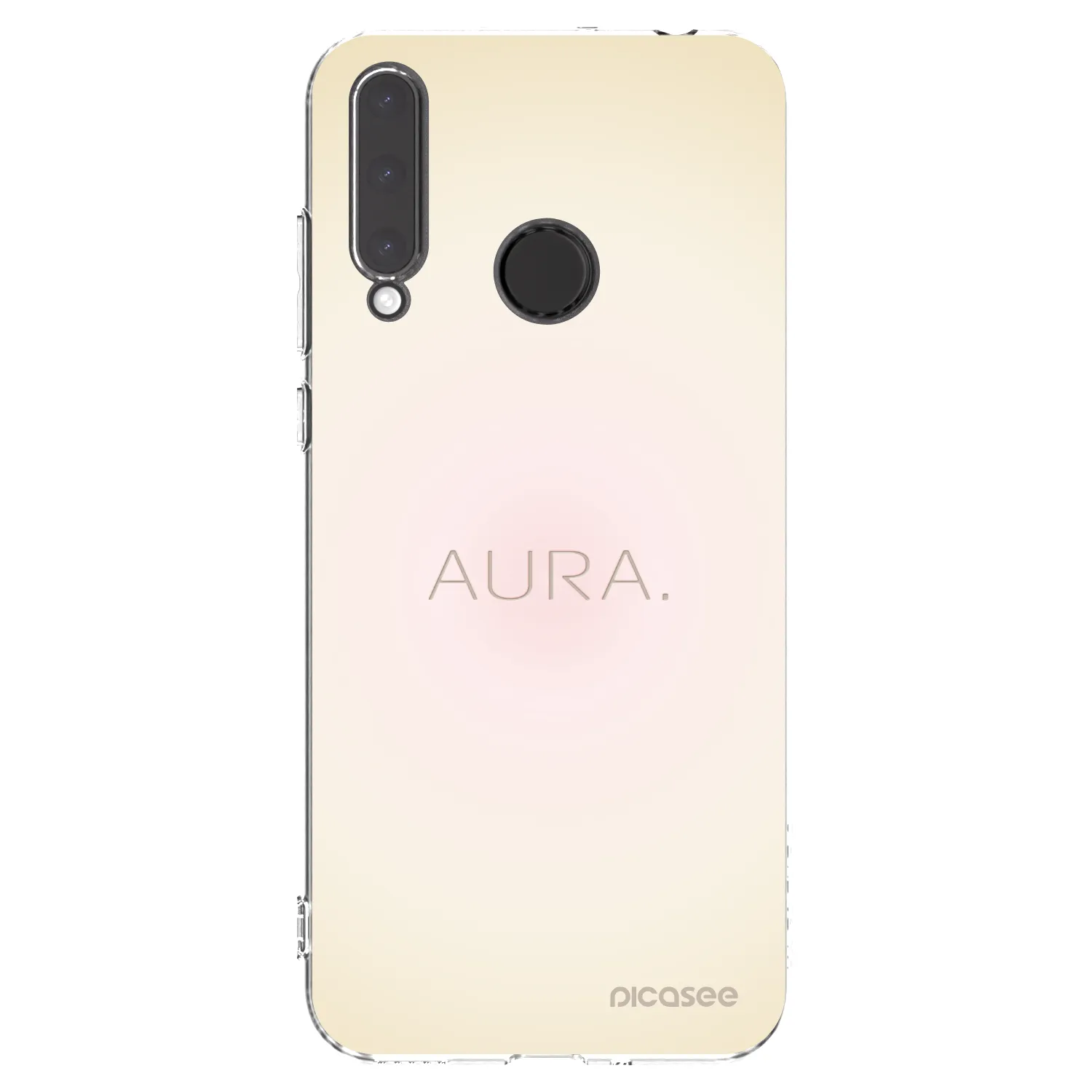 Picasee silikonový průhledný obal pro Honor 20 Lite - Aura