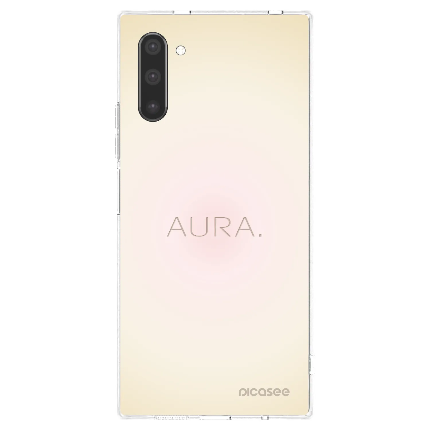 Picasee silikonový průhledný obal pro Samsung Galaxy Note 10 N970F - Aura