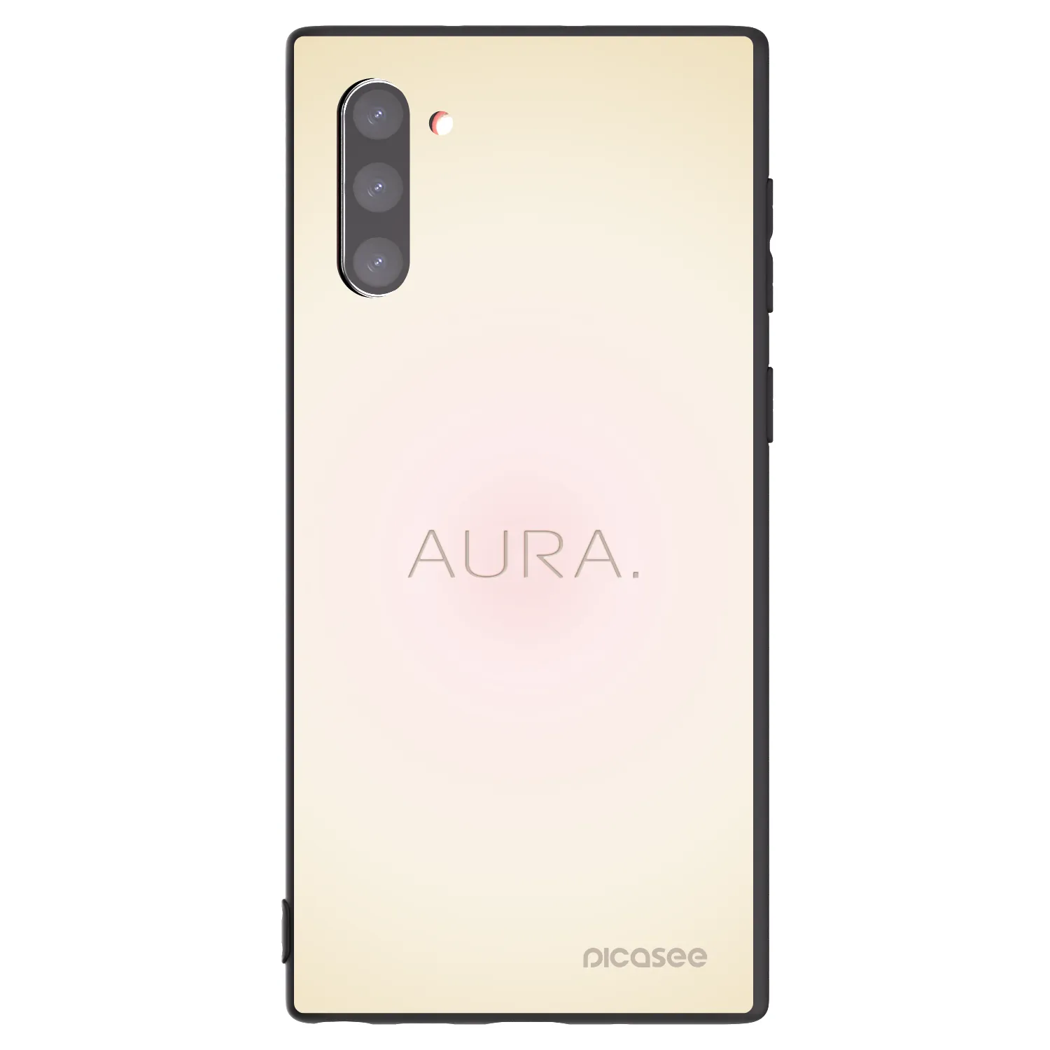 Picasee silikonový černý obal pro Samsung Galaxy Note 10 N970F - Aura
