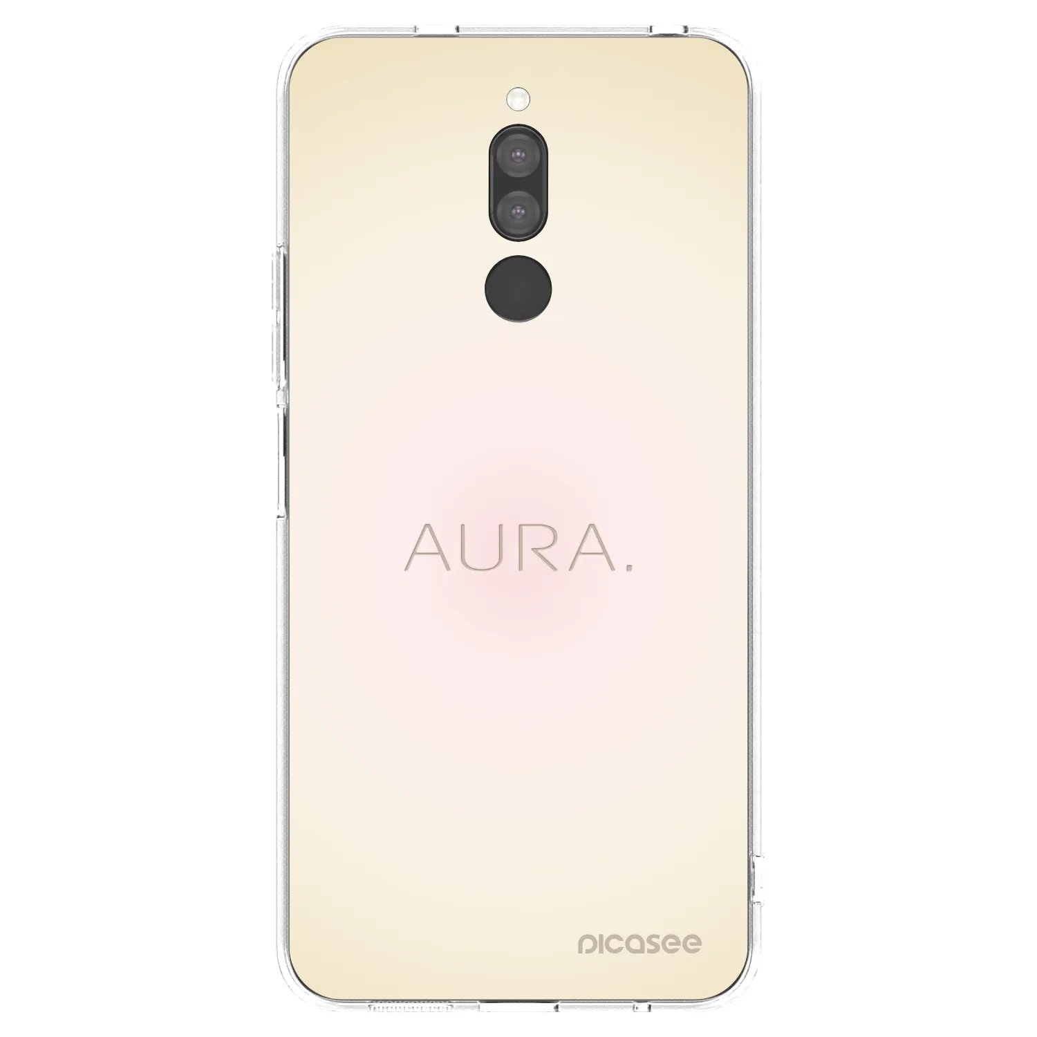 Picasee silikonový průhledný obal pro Xiaomi Redmi 8 - Aura
