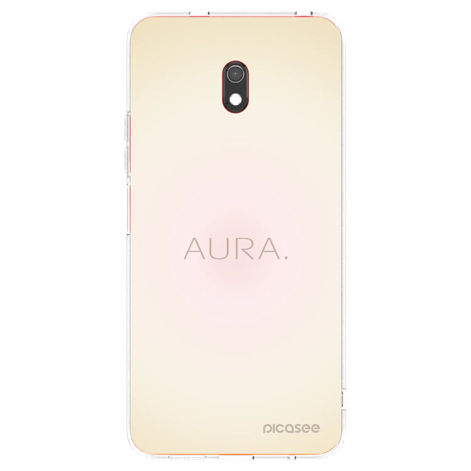 Picasee silikonový průhledný obal pro Xiaomi Redmi 8A - Aura
