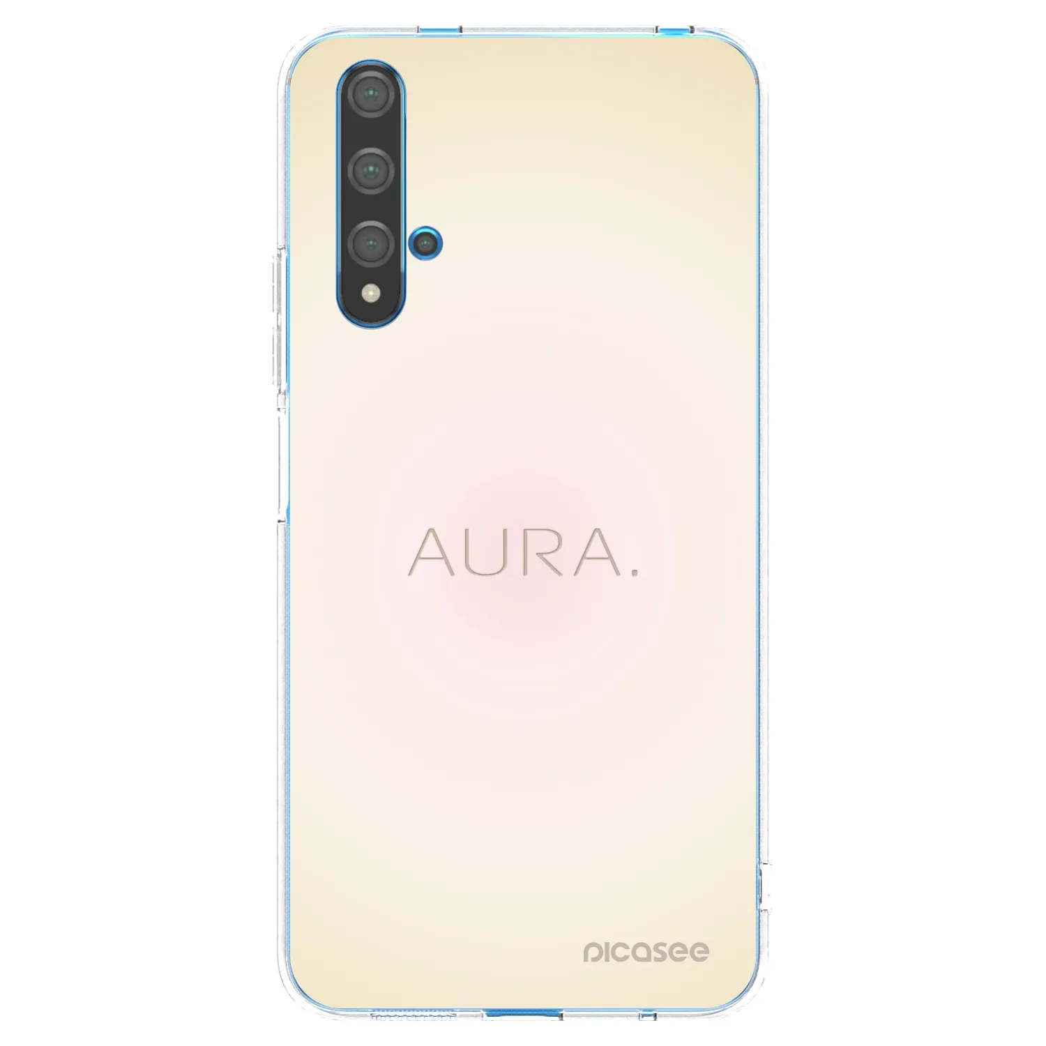 Picasee silikonový průhledný obal pro Huawei Nova 5T - Aura