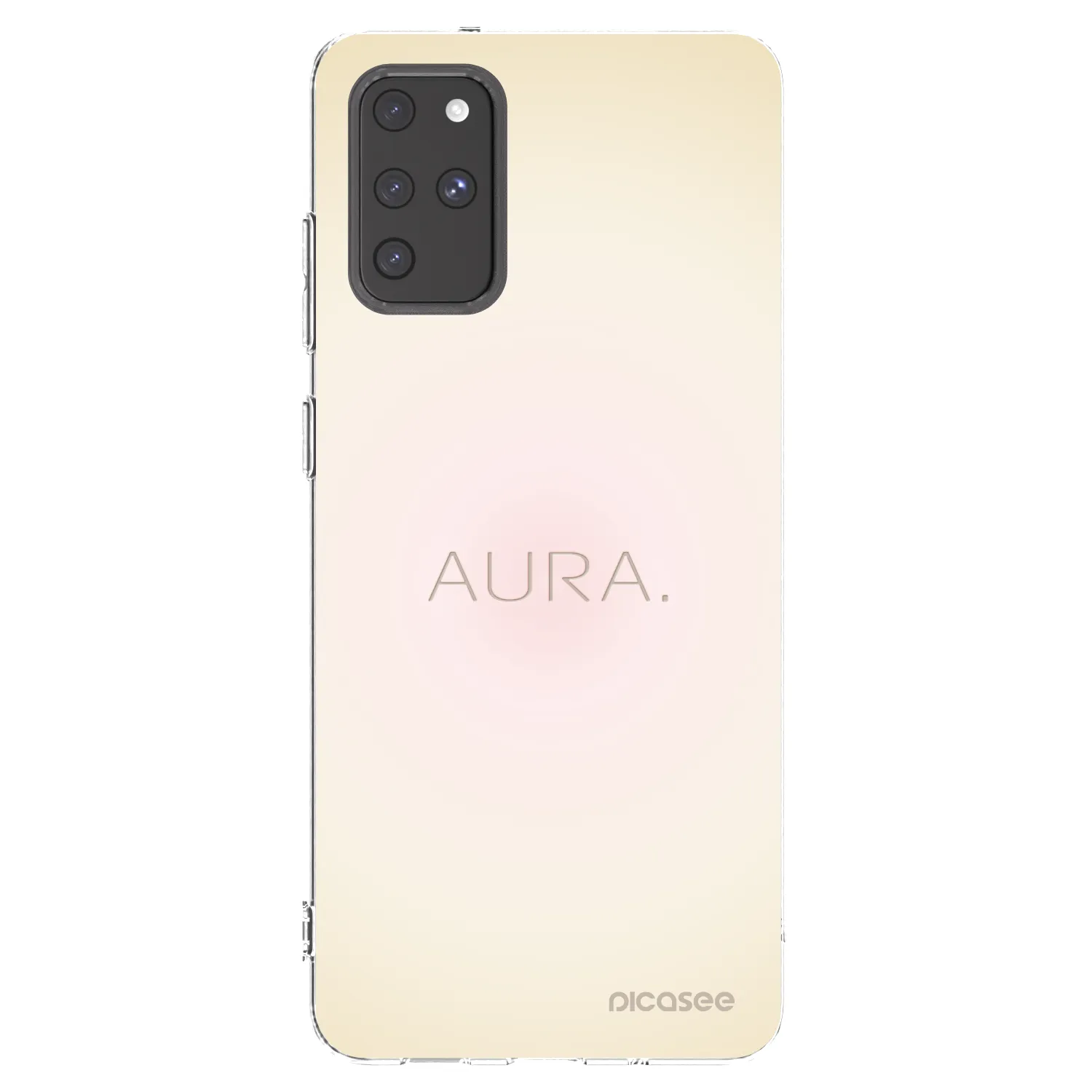 Picasee silikonový průhledný obal pro Samsung Galaxy S20+ G985F - Aura