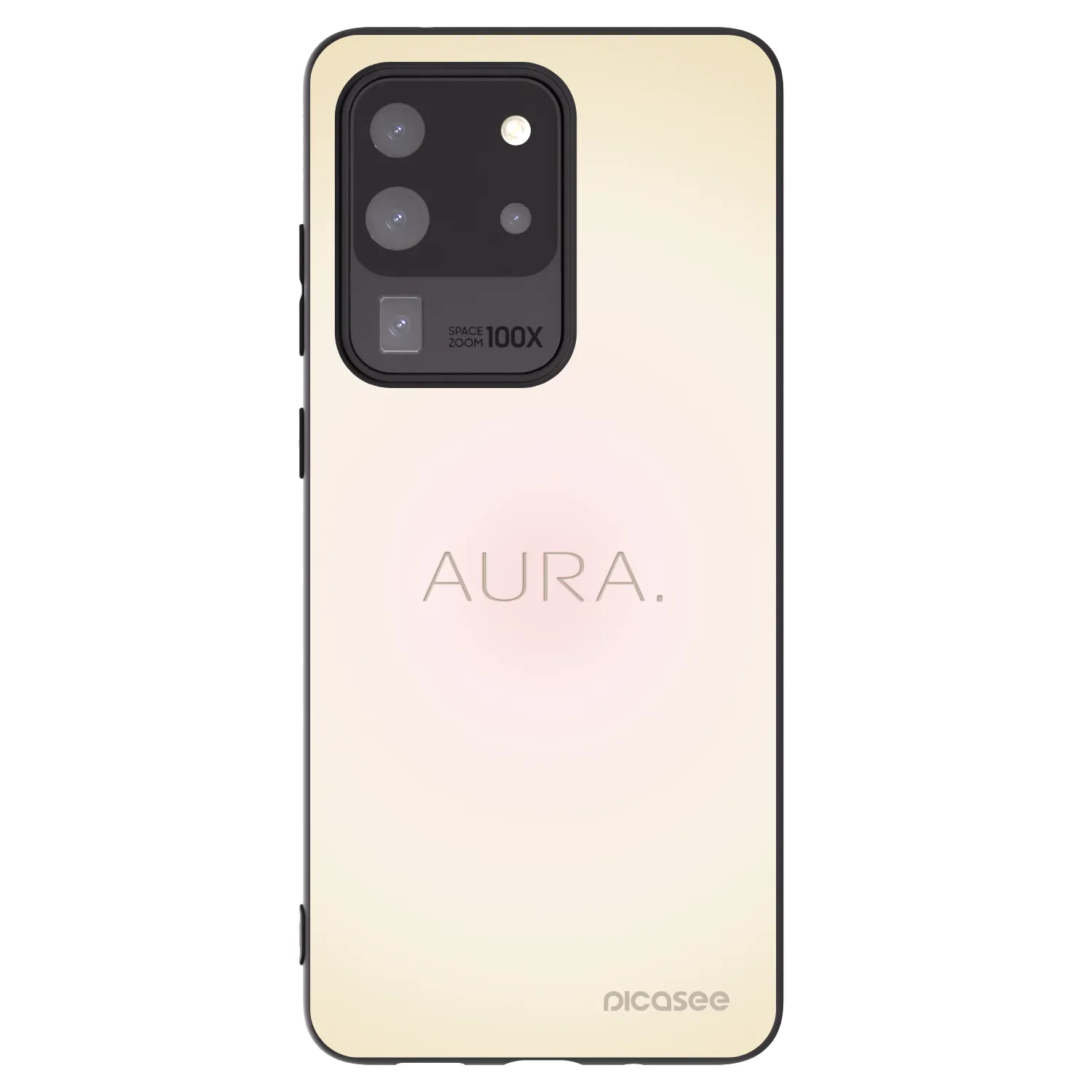 Picasee silikonový černý obal pro Samsung Galaxy S20 Ultra 5G G988F - Aura