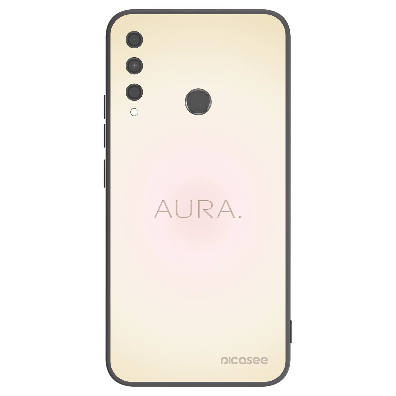 Picasee silikonový černý obal pro Huawei P40 Lite E - Aura