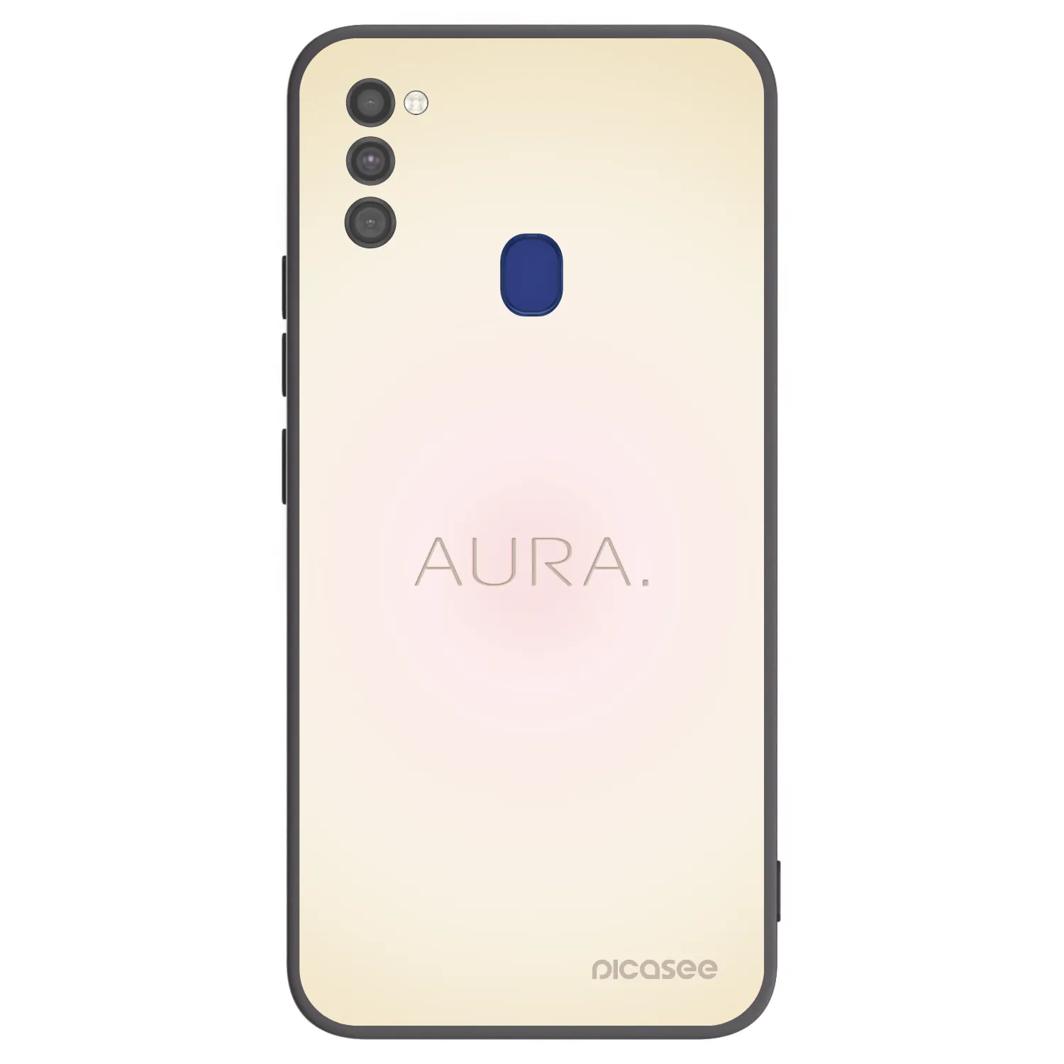 Picasee silikonový černý obal pro Samsung Galaxy M21 M215F - Aura