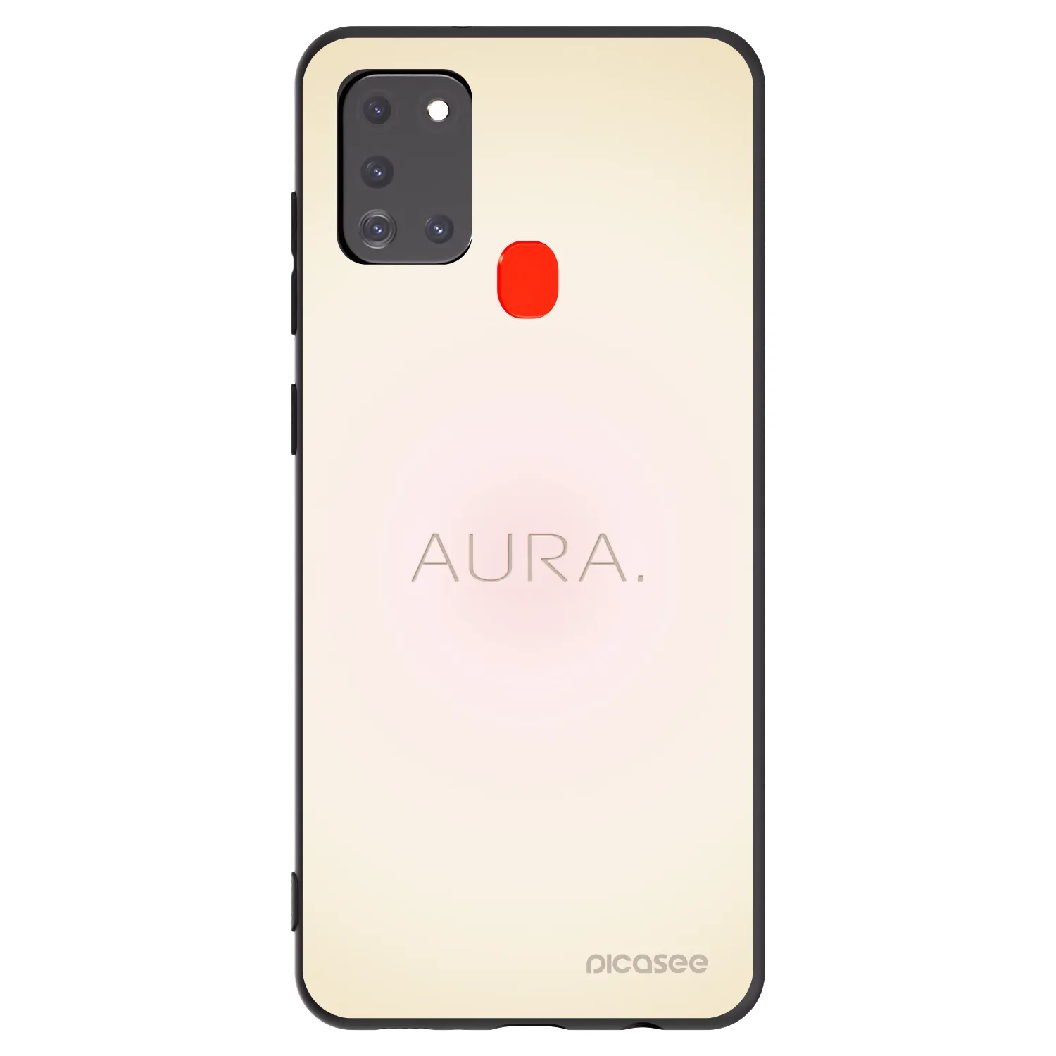 Picasee silikonový černý obal pro Samsung Galaxy A21s - Aura