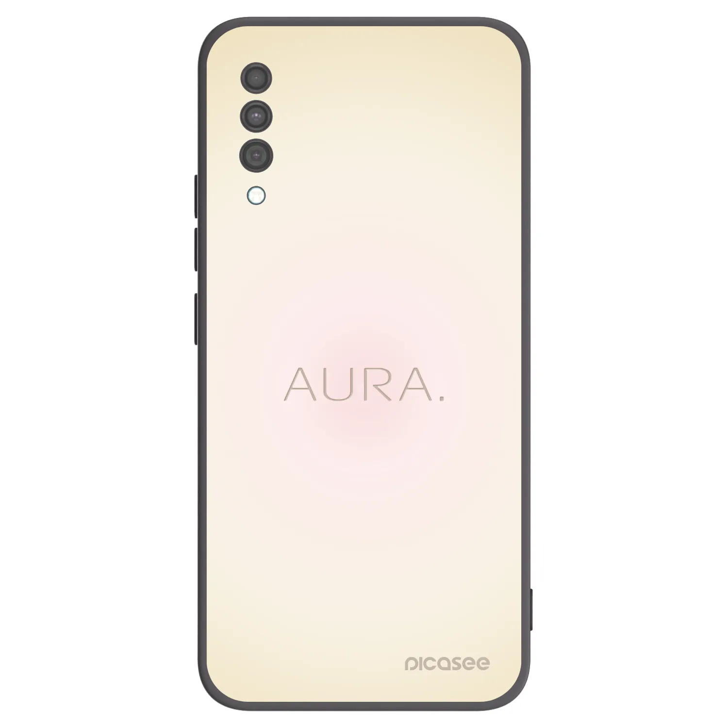 Picasee silikonový černý obal pro Samsung Galaxy A30s A307F - Aura