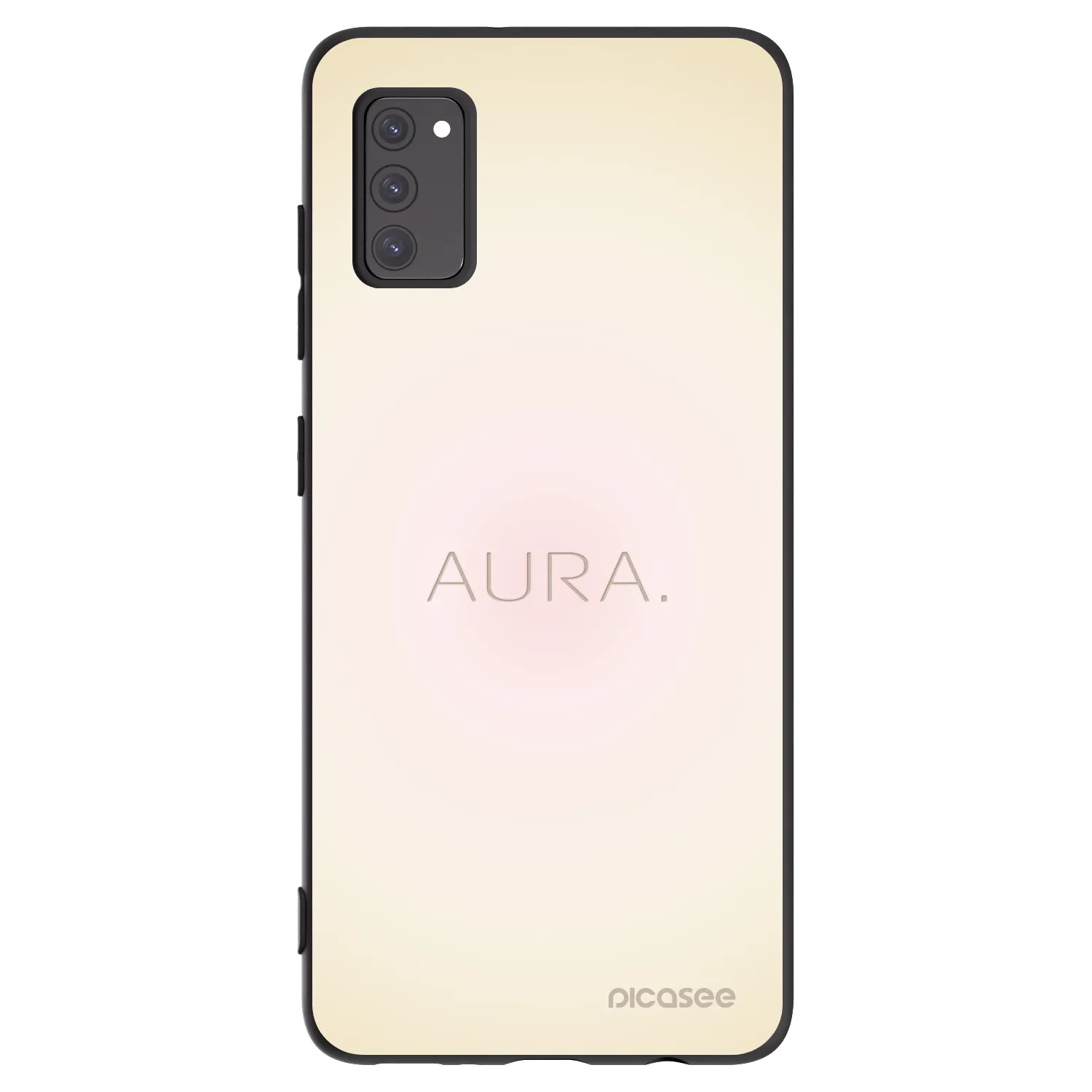 Picasee silikonový černý obal pro Samsung Galaxy A41 A415F - Aura