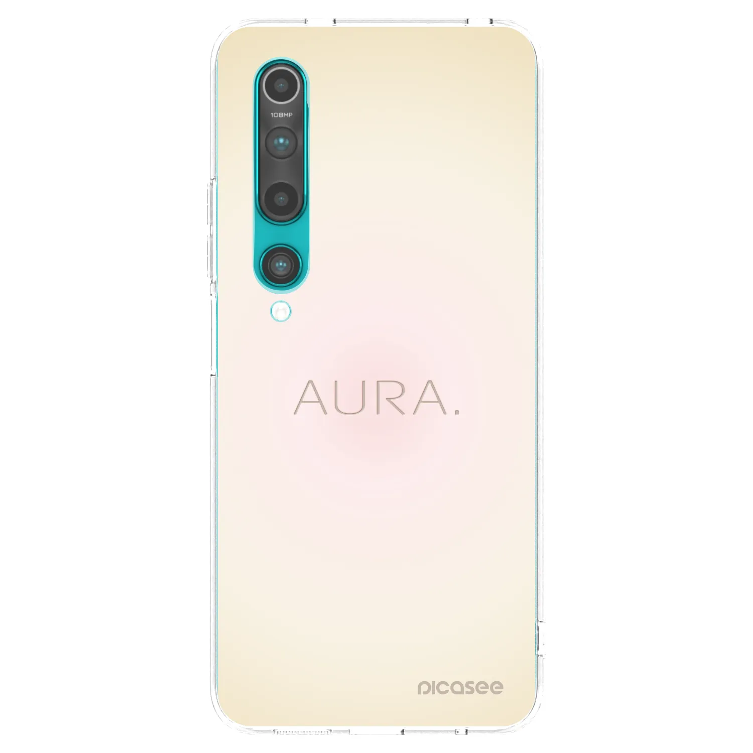 Picasee silikonový průhledný obal pro Xiaomi Mi 10 - Aura