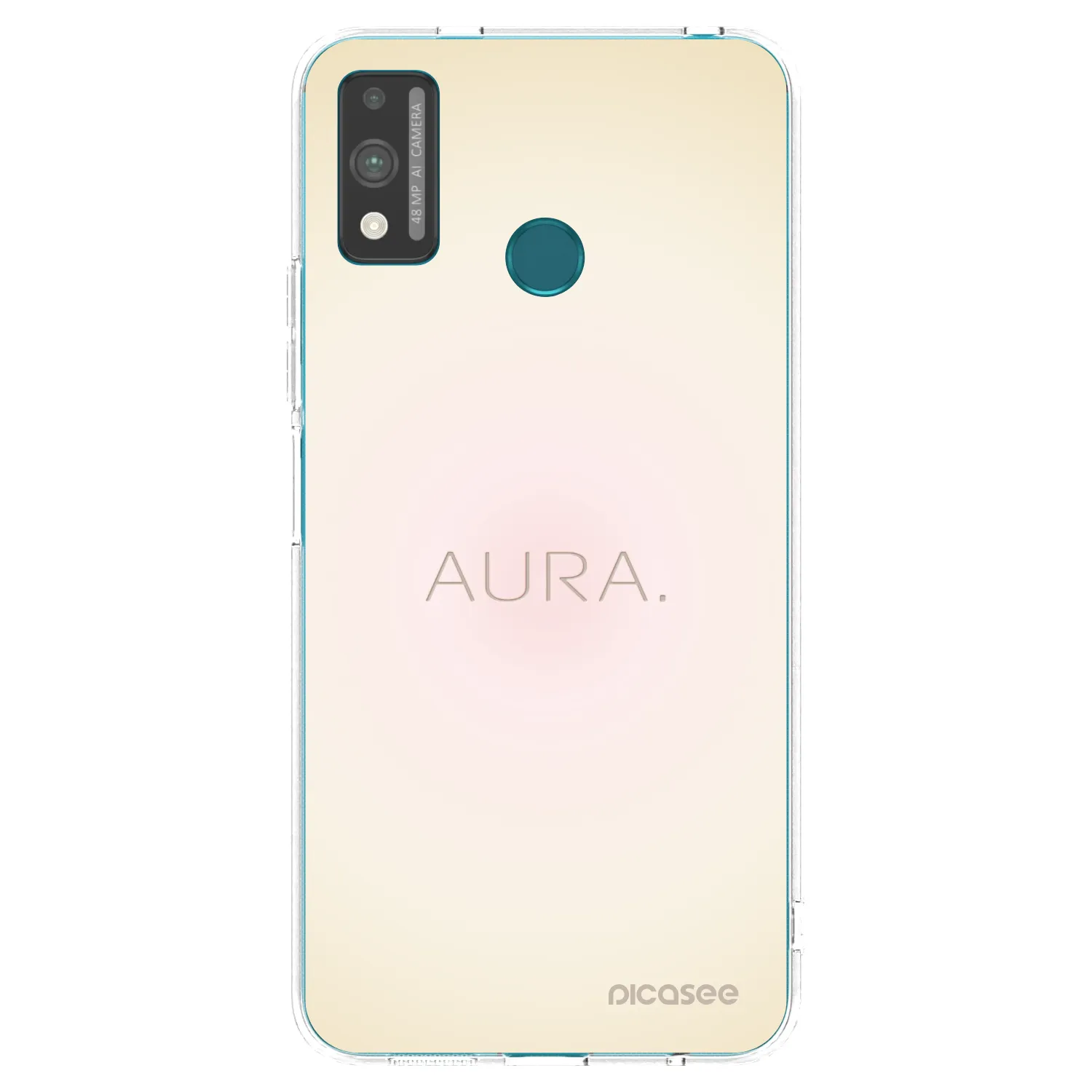Picasee silikonový průhledný obal pro Honor 9X Lite - Aura
