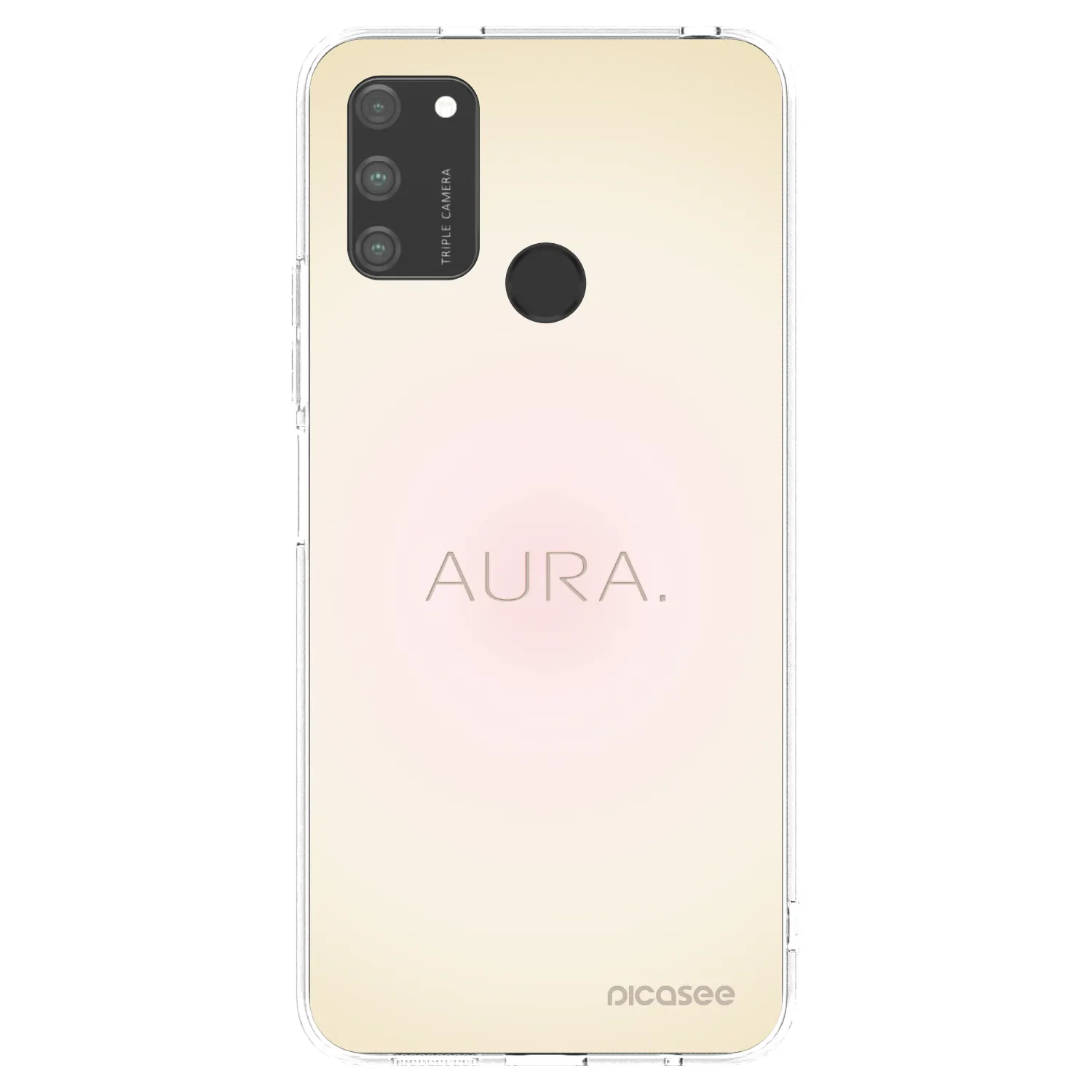 Picasee silikonový průhledný obal pro Honor 9A - Aura