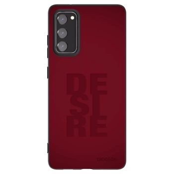 Picasee silikonový černý obal pro Samsung Galaxy S20 FE - Desire
