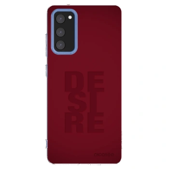 Picasee silikonový průhledný obal pro Samsung Galaxy S20 FE - Desire