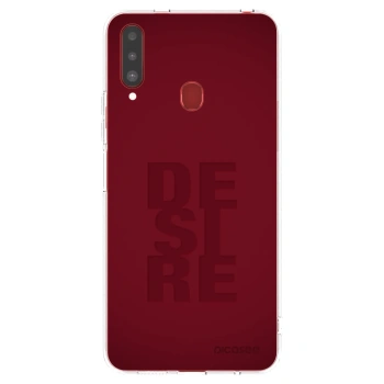 Picasee silikonový průhledný obal pro Samsung Galaxy A20s - Desire