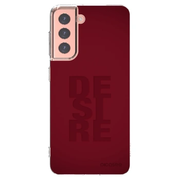 Picasee silikonový průhledný obal pro Samsung Galaxy S21 5G G991B - Desire