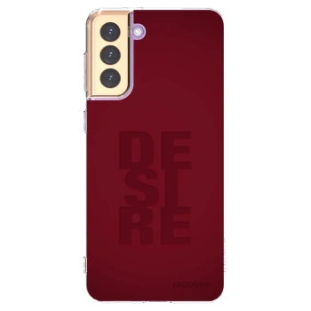 Picasee silikonový průhledný obal pro Samsung Galaxy S21+ 5G G996F - Desire