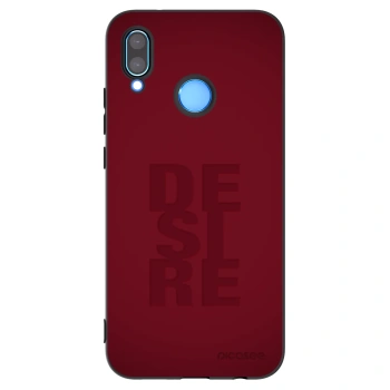 Picasee silikonový černý obal pro Huawei P20 Lite - Desire