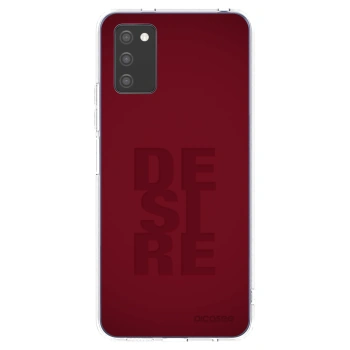 Picasee silikonový průhledný obal pro Samsung Galaxy A02s A025G - Desire