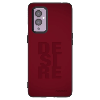 Picasee silikonový černý obal pro OnePlus 9 - Desire