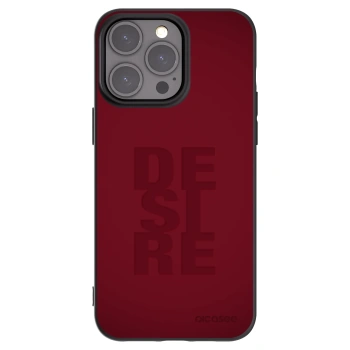 Picasee silikonový černý obal pro Apple iPhone 15 Pro Max - Desire