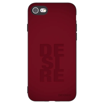 Picasee silikonový černý obal pro Apple iPhone 7 - Desire