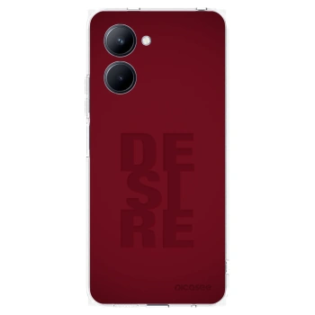 Picasee silikonový průhledný obal pro Realme C33 (2023) - Desire