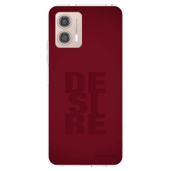 Picasee silikonový průhledný obal pro Motorola Moto G53 5G - Desire