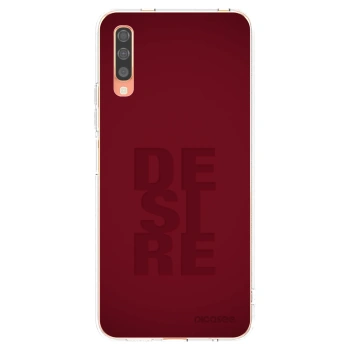 Picasee silikonový průhledný obal pro Samsung Galaxy A70 A705F - Desire