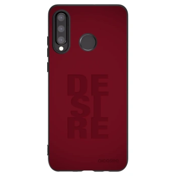 Picasee silikonový černý obal pro Huawei P30 Lite - Desire