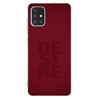 Picasee silikonový průhledný obal pro Samsung Galaxy A51 A515F - Desire