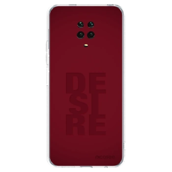 Picasee silikonový průhledný obal pro Xiaomi Redmi Note 9 Pro - Desire