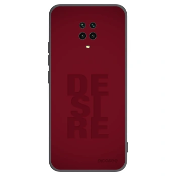 Picasee silikonový černý obal pro Xiaomi Redmi Note 9 Pro - Desire