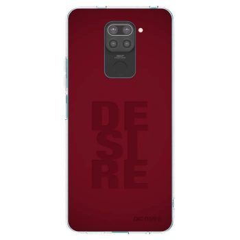 Picasee silikonový černý obal pro Xiaomi Redmi Note 9 - Desire