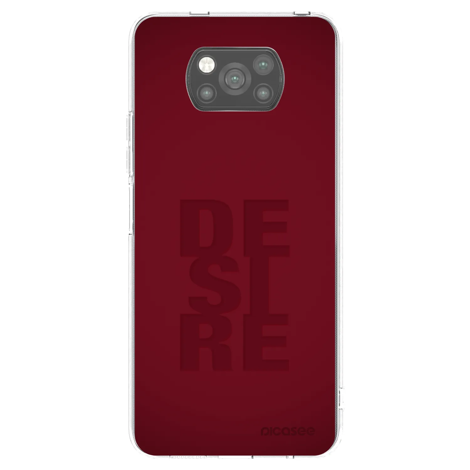 Picasee silikonový černý obal pro Xiaomi Poco X3 - Desire