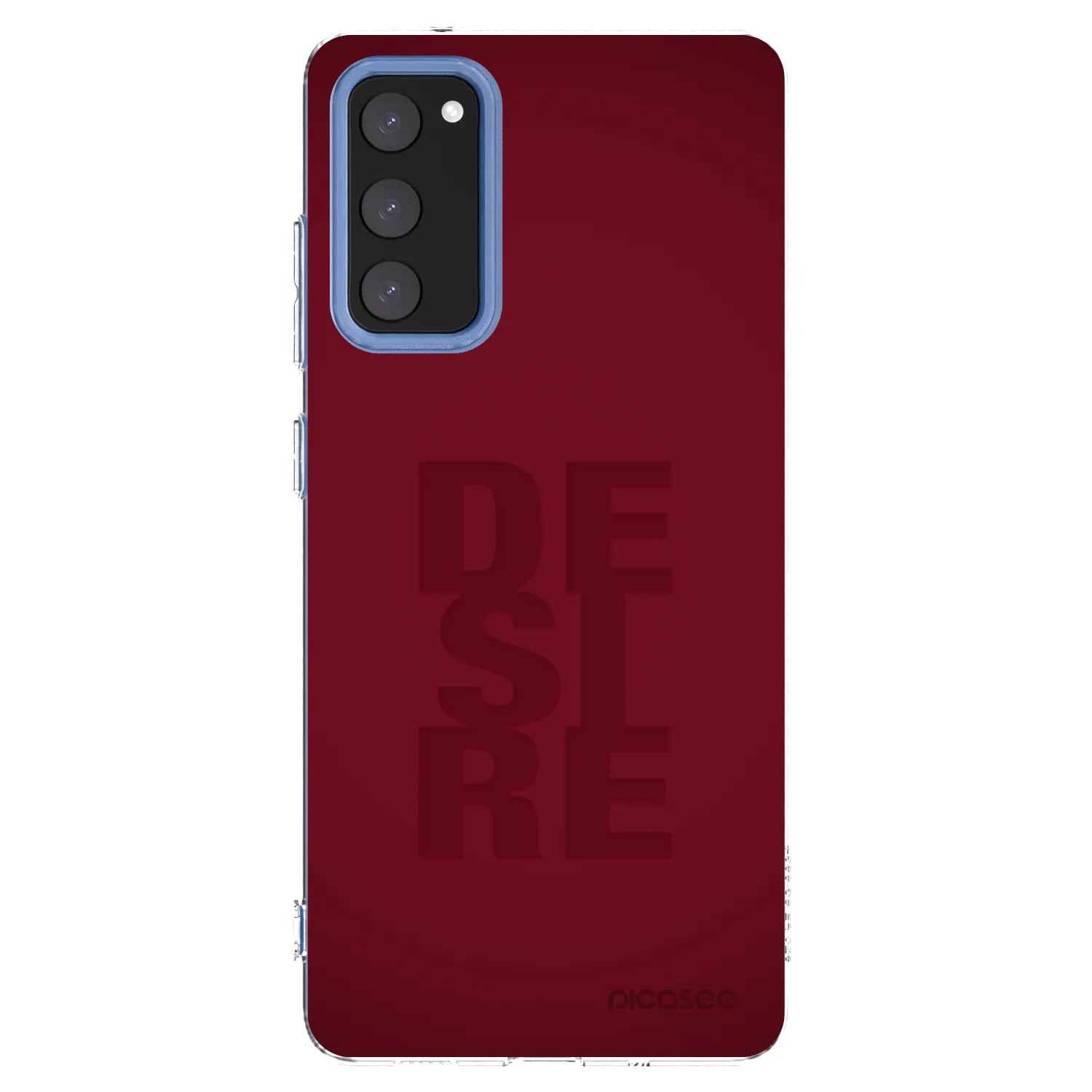 Picasee silikonový průhledný obal pro Samsung Galaxy S20 FE - Desire